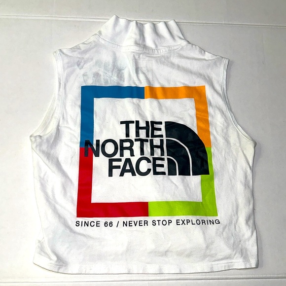 The north face women’s crop muscle turtleneck tee - Picture 1 of 3